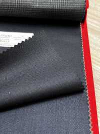 4MR4623 26AW Super100's × Cashmere Blu navy senza fantasia[Tessile] Lanificio Miyuki Immagini aggiuntive