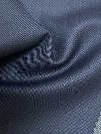 4MR4634 26AW Super100's × Cashmere Blu navy senza fantasia[Tessile] Lanificio Miyuki Immagini aggiuntive