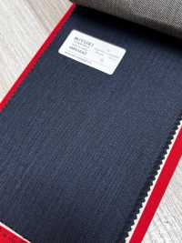 4MR4660 26AW Super100's × Cashmere righe navy[Tessile] Lanificio Miyuki Immagini aggiuntive