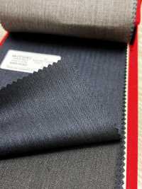 4MR4660 26AW Super100's × Cashmere righe navy[Tessile] Lanificio Miyuki Immagini aggiuntive
