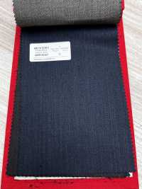 4MR4660 26AW Super100's × Cashmere righe navy[Tessile] Lanificio Miyuki Immagini aggiuntive