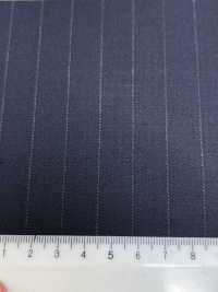 4MR4682 26AW Super100's × Cashmere righe navy[Tessile] Lanificio Miyuki Immagini aggiuntive