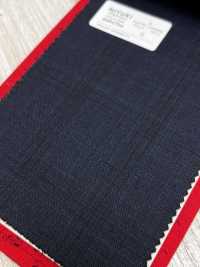 4MR4704 26AW Super100's × cashmere quadri navy[Tessile] Lanificio Miyuki Immagini aggiuntive