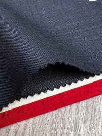 4MR4704 26AW Super100's × cashmere quadri navy[Tessile] Lanificio Miyuki Immagini aggiuntive