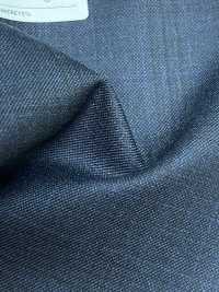 4MR4704 26AW Super100's × cashmere quadri navy[Tessile] Lanificio Miyuki Immagini aggiuntive