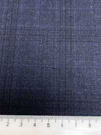 4MR4704 26AW Super100's × cashmere quadri navy[Tessile] Lanificio Miyuki Immagini aggiuntive