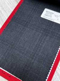 4MR4715 26AW Super100's × Cashmere a quadri grigio Charcoal Heaven[Tessile] Lanificio Miyuki Immagini aggiuntive