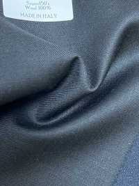 LP6579 Loro Piana Super150's Nero Senza fantasia[Tessuti] HOSOI SYOJI Immagini aggiuntive