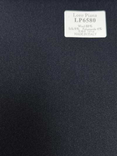 LP6580 Loro Piana blu navy tinta unita
