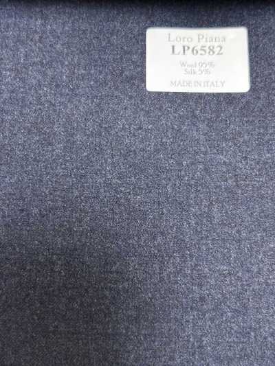 LP6582 Loro Piana blu navy senza fantasia