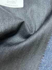 LP6587 Loro Piana Super130's spina di pesce grigia[Tessuti] HOSOI SYOJI Immagini aggiuntive