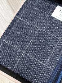 LP6592 Loro Piana a quadri blu navy[Tessile] HOSOI SYOJI Immagini aggiuntive