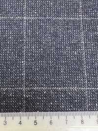 LP6592 Loro Piana a quadri blu navy[Tessile] HOSOI SYOJI Immagini aggiuntive