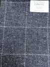 LP6592 Loro Piana a quadri blu navy