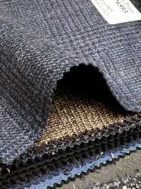 LP6593 Loro Piana Quadri blu navy[Tessuti] HOSOI SYOJI Immagini aggiuntive