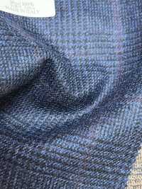 LP6593 Loro Piana Quadri blu navy[Tessuti] HOSOI SYOJI Immagini aggiuntive