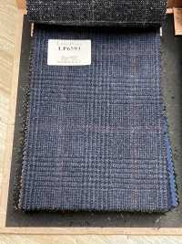 LP6593 Loro Piana Quadri blu navy[Tessuti] HOSOI SYOJI Immagini aggiuntive