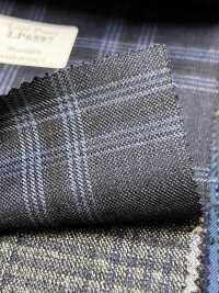LP6597 Loro Piana Quadri blu navy[Tessuti] HOSOI SYOJI Immagini aggiuntive