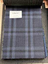 LP6597 Loro Piana Quadri blu navy[Tessuti] HOSOI SYOJI Immagini aggiuntive