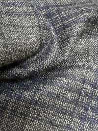 LP6598 Loro Piana a quadri grigio x blu navy[Tessuti] HOSOI SYOJI Immagini aggiuntive