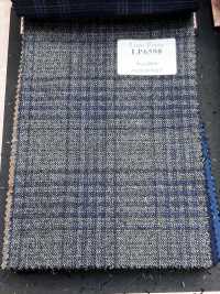 LP6598 Loro Piana a quadri grigio x blu navy[Tessuti] HOSOI SYOJI Immagini aggiuntive