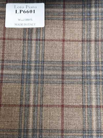 LP6601 Loro Piana beige a quadri