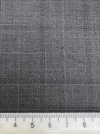 LP6602 Loro Piana Super 130's a quadri grigi[Tessuti] HOSOI SYOJI Immagini aggiuntive