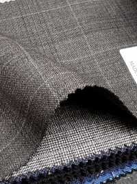 LP6604 Loro Piana Super150's quadri marroni[Tessuti] HOSOI SYOJI Immagini aggiuntive