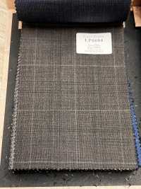 LP6604 Loro Piana Super150's quadri marroni[Tessuti] HOSOI SYOJI Immagini aggiuntive