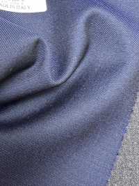 26BLV804 LANVIN COLLECTION Super120's blu navy tinta unita[Tessile] HOSOI SYOJI Immagini aggiuntive