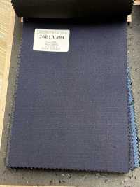 26BLV804 LANVIN COLLECTION Super120's blu navy tinta unita[Tessile] HOSOI SYOJI Immagini aggiuntive