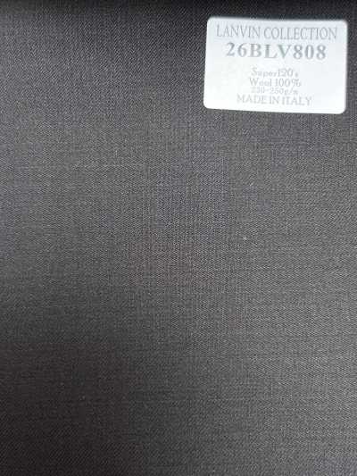 26BLV808 LANVIN COLLECTION Super120's Marrone senza motivo