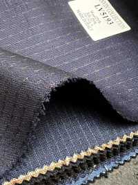 LV5193 LANVIN COLLECTION Blu navy × marrone a righe[Tessile] HOSOI SYOJI Immagini aggiuntive
