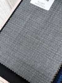 LV5198 LANVIN COLLECTION Righe orizzontali grigio chiaro x beige[Tessile] HOSOI SYOJI Immagini aggiuntive