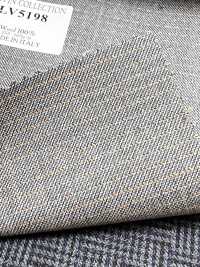 LV5198 LANVIN COLLECTION Righe orizzontali grigio chiaro x beige[Tessile] HOSOI SYOJI Immagini aggiuntive