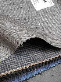 LV5198 LANVIN COLLECTION Righe orizzontali grigio chiaro x beige[Tessile] HOSOI SYOJI Immagini aggiuntive