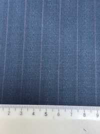 LV6165 LANVIN COLLECTION Super120's rigato blu-verde[Tessile] HOSOI SYOJI Immagini aggiuntive