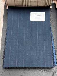 LV6165 LANVIN COLLECTION Super120's rigato blu-verde[Tessile] HOSOI SYOJI Immagini aggiuntive