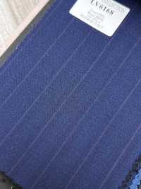 LV6168 LANVIN COLLECTION Super120's riga blu navy[Tessile] HOSOI SYOJI Immagini aggiuntive