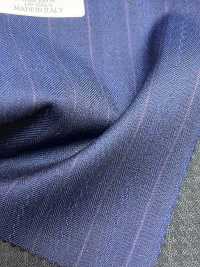 LV6168 LANVIN COLLECTION Super120's riga blu navy[Tessile] HOSOI SYOJI Immagini aggiuntive