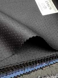 LV6176 LANVIN COLLECTION Super120's Pois blu navy scuro[Tessile] HOSOI SYOJI Immagini aggiuntive