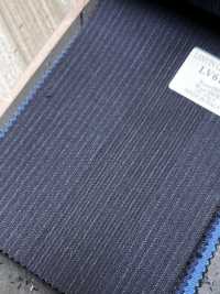 LV6179 LANVIN COLLECTION Super120's Riga blu navy scuro[Tessile] HOSOI SYOJI Immagini aggiuntive
