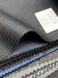 LV6179 LANVIN COLLECTION Super120's Riga blu navy scuro[Tessile] HOSOI SYOJI Immagini aggiuntive