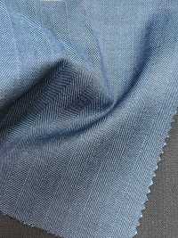 LV6180 LANVIN COLLECTION Super 120's a righe blu[Tessile] HOSOI SYOJI Immagini aggiuntive