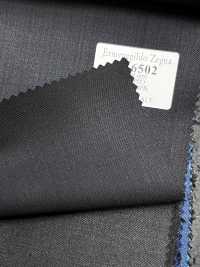 EZ6502 Ermenegildo Zegna TROFEO blu navy scuro tinta unita[Tessuti] HOSOI SYOJI Immagini aggiuntive