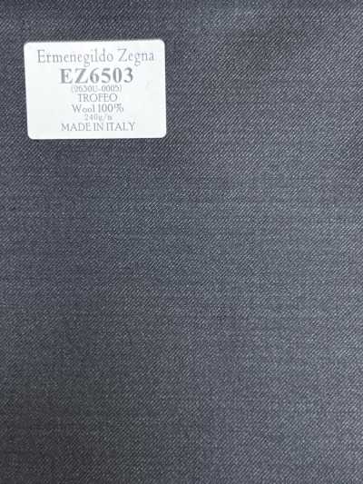 EZ6503 Ermenegildo Zegna TROFEO Grigio scuro tinta unita