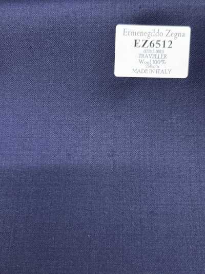 EZ6512 Ermenegildo Zegna TRAVELLER blu navy tinta unita