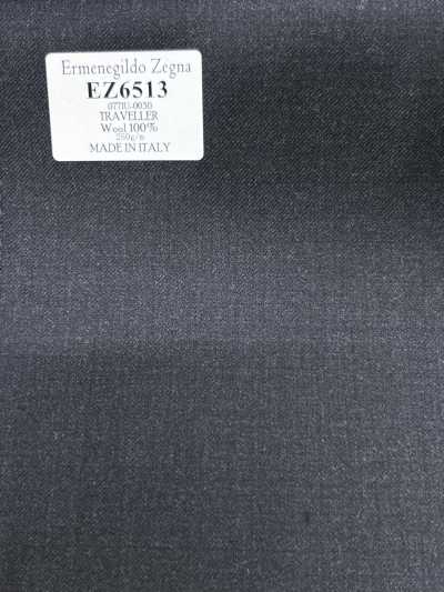 EZ6513 Ermenegildo Zegna TRAVELLER Grigio scuro tinta unita