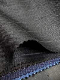 EZ6515 Ermenegildo Zegna TRAVELLER Grigio scuro × Blu navy a righe[Tessuti] HOSOI SYOJI Immagini aggiuntive