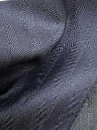 EZ6517 Ermenegildo Zegna TRAVELLER righe blu navy[Tessuti] HOSOI SYOJI Immagini aggiuntive